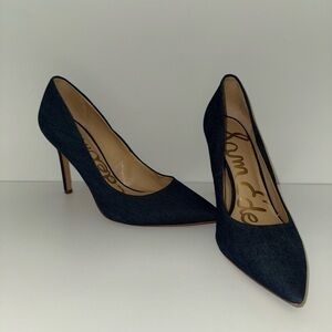 Sam Edelman Denim Heels